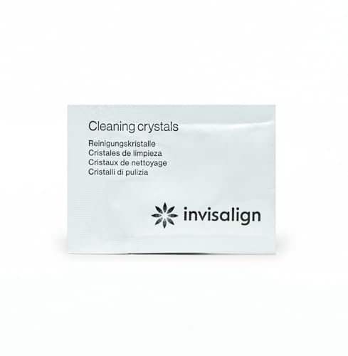 INVISALIGN Cleaning Crystals for Clear Aligners and Retainers, (50 Packets)