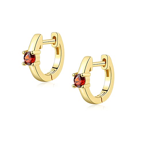 Chunky Gold Hoop Earrings Lightweight Teardrop Earrings For