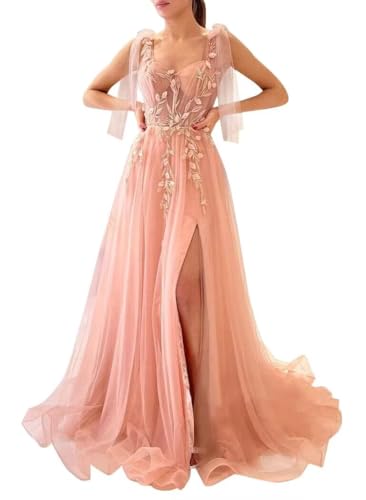 Dymaisei Sweetheart Lace Prom Dresses Spaghetti