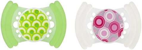 MAM SOFT BPA Free Silicone Pacifier, 6= Months, 2 Count (Colors and Designs May Vary) 3 PACK