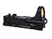 C-MORE Systems Railway Red Dot Sight, Standard Intensity Switch, 6 MOA, 1x Magnification, Made of Polymer, Ultra Bright, All Weather, Waterproof, Lightweight, Black