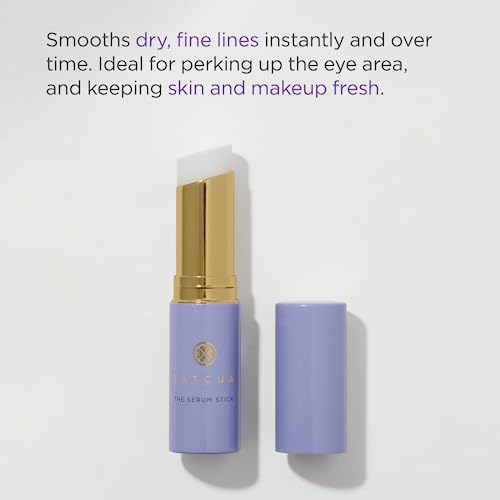 TATCHA The Serum Stick | Smooth Dry Fine Lines Instantly, Face & Eye Brightener Stick 8 G | 0.28 oz