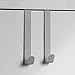 Premium over the Door Hook 2-Pack. Sturdy Design Stainless Steel Door Hanger Over Door Hooks with Warm Grey Powder Coated Finish. Over The Door Hooks for Clothes, Towel Hook, Coat Hooks and More.