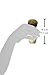Dovo Shaving Brush Acrylic, White