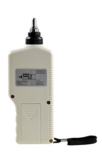Benetech GM63A Vibration Meter, Acceleration Range: 0.1 to 199.9m/s2; Velocity Range: 0.1~199.9mm/s