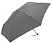 Fidus Small Windproof Travel Umbrella - Compact Folding Light Portable Sun & Rain Outdoor Golf Umbrella Women Men Kids-Grey