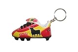 Spain Espana Country Flag Soccer Shoe Cleat Keychain . High Quality .. New