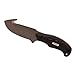 Old Timer 2143OT Gut Hook Copperhead 8.1in S.S. Full Tang Fixed Blade Knife with 3.7in Drop Point and Rubber Handle for Outdoor, Hunting and Camping