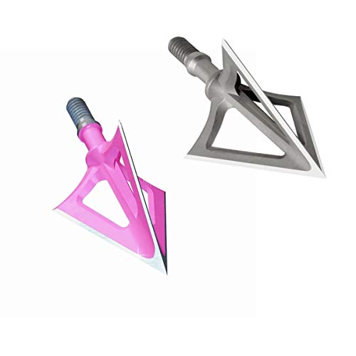 Savage Village Hunting Broadhead 100 Grain Fixed Blades Stainless Steel, for Crossbow Recurve Bow Compound Bow, Archery Broadhead Savage Village Hunting Broadhead 100 Grain Fixed Blades Stainless Steel, for Crossbow Recurve Bow Compound Bow, Archery Broadhead