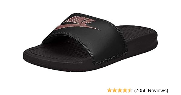 iridescent nike slides