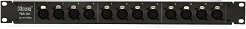 Hosa PDR369 12CH XLR PATCH BAY