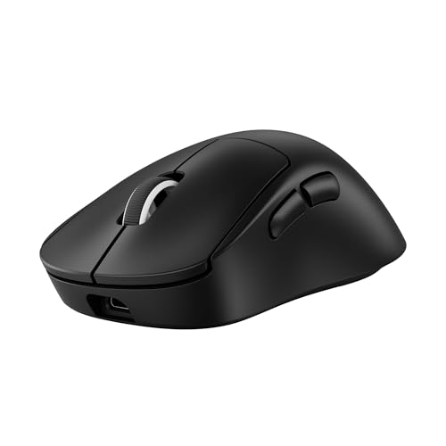 Logitech G PRO X SUPERLIGHT 2 DEX LIGHTSPEED mouse da gaming wireless, Pro-Grade, leggero, 60 gramos, 5 pulsanti programmabili, sensore a 44.000 DPI, 8K Polling, ricarica USB-C, per PC/Mac - Nero