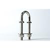 Amarine-made-Stainless-Steel-Marine-Boat-Stern-Bow-Eye-Tie-Down-U-Bolt-12-Dia-3-12-Thread-Lenght-5-14-Overall-Length-07852S