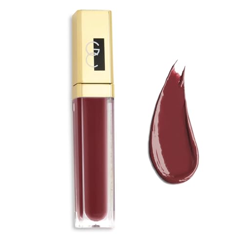 Color your Smile Lighted Lip Gloss – Plum Crazy by Gerard Cosmetic for Women – 0,23 oz Lip Gloss
