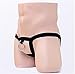 Octzoo Men Sexy Open Back O Ring Bulge Underwear Lingerie Nightwear Nighgawm Black