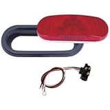 Leading Edge Lights 6-1/2" Oval Sealed Stop/Turn/Tail Light 3-Function (Light Only)