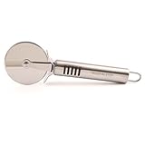 Pizza Cutter, Stainless Steel Pizza Cutter Wheel for Home and Kitchen with Ergonomic Handle and Anti Slip Grip