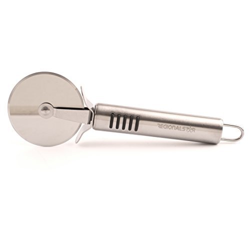 Pizza Cutter, Stainless Steel Pizza Cutter Wheel for Home and Kitchen with Ergonomic Handle and Anti Slip Grip