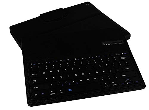 UNOKS Wireless Bluetooth Keyboard, Detachable Leather Case, Long Standby,Support Full iOS System - Thumbnail 6