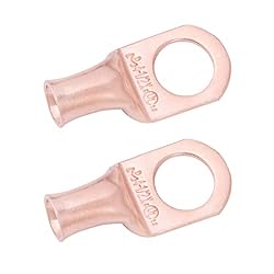 SELTERM 2pcs 4 AWG 1/2" Stud Copper Wire