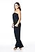 High Style Women's Strapless Full length 100% Linen Jumpsuit