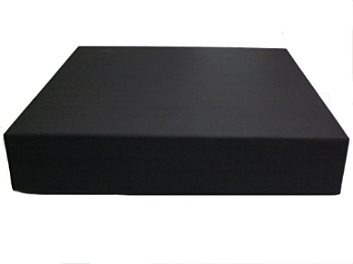 Showoff Albums 10X10 ALBUM BOX/GIFT BOX (2.5″ DEPTH), BLACK (SET OF 12)