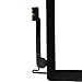 Monstleo iPad 4 (4th Generation) Touch Screen Glass Digitizer Replacement, Home Button Assembly, Midframe Bezel, Pre-Installed Adhesive Tape, Free Tools,Black