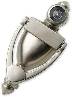 Harney HardwareSatin Nickel Door Knocker Viewer, 5 1/2 In.