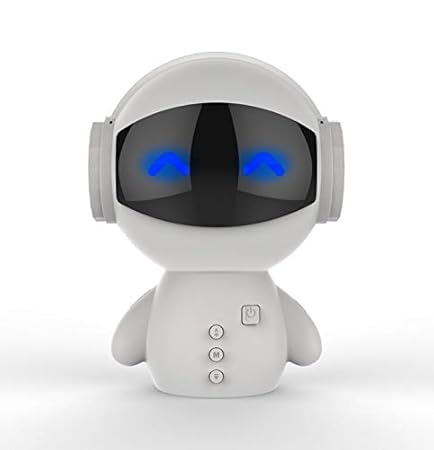DNDZSW Roboter Bluetooth-Lautsprecher Multifunktions-Persönlichkeitskarte Lade Po Kleiner Lautsprecher,1