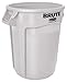 Rubbermaid Commercial BRUTE Trash Can, 32 Gallon, White, FG263200WHT primary