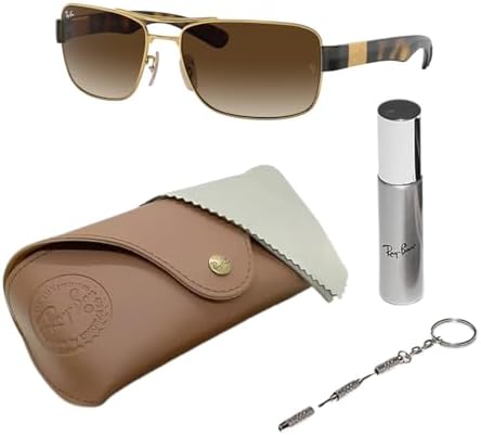 Ray-Ban RB4457D Square-Round Shape Non-Polarized Sunglasses for