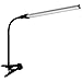 LED Clip Lamp, Portable Lighting Eye-Care Clip Desk Light Powered by USB ( Clip-On Light )-Black Color
