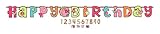 Amscan Hippie Chick Birthday Party Age Banner Decoration (1 Piece), 10 1/2' x 10