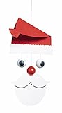 Flensted Mobiles Santa Claus Hanging Mobile - 10 Inches Cardboard