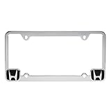 Bully WL051-C Honda License Plate Frame - Chrome