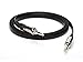 Griffin Flat AUX Cable, Tangle and Kink Resistant, 3.5 mm Male-to-Male Auxiliary, 3 feet, Durable, Black primary
