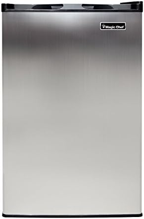 Magic Chef MCUF3S2 3.0 cu ft Compact Upright All Freezer Stainless Steel .#GH45843 3468-T34562FD786367