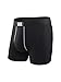 Saxx Mens Vibe Boxer Briefs Black Xl