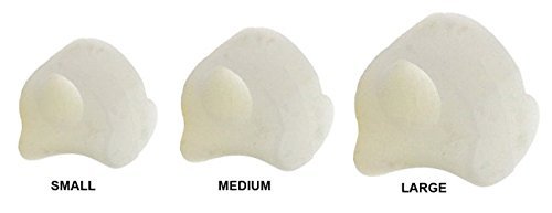 Gel Hammer Toe Suppport Splint Crutch, 4 Pack, Medium, Hammertoe Straightener Splint from Atlas Biomechanics