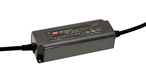 MEAN WELL NPF-60D-12 60 W Single Output 5 A 12 Vdc Output Max Dimmable Switching Power Supply - 1 item(s)