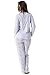 Casual Nights Women's V-Neck Long Sleeve Print Pajama Set