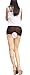 LinvMe Women's Sexy See Through Sheer Micro Mini Thight Skirt