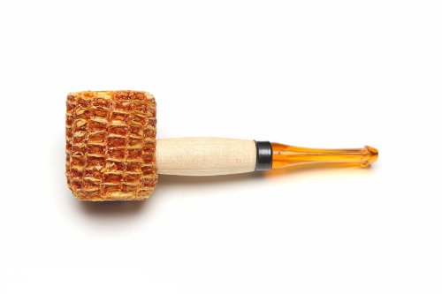 Missouri Meerschaum Mini Varnished Corncob Tobacco Pipe