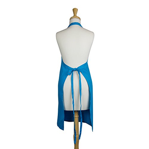 DII Everyday Basic Kitchen Collection, Chef Apron, Neon Blue