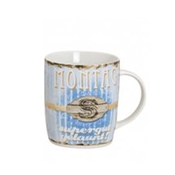 Lustige Sprüche Kaffeebecher Teebecher Porzellan H9ø8cm