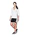 Under Armour Women's The UA Fixture Short, Black/White, Medium