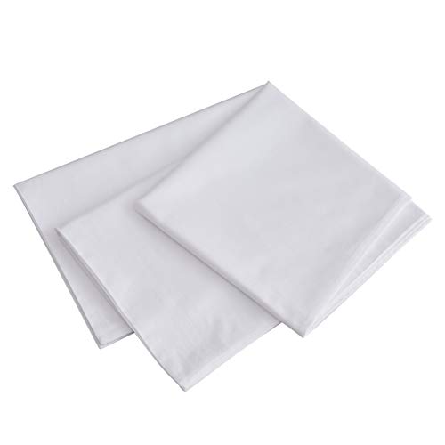 MoMA Premium Body Pillow Cover (100 Percent Cotton, 800 Thread Count) - XL High Thread Count Body Pillowcase - Luxury 21 x 54 Body Pillow Case - White Long Body Pillow Cover - Long Pillow Case - Thumbnail 6