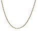 Lifetime Jewelry Gold Rope Chain for Women & Men [3mm] - Up to 20X More 24k Real Gold Plating Than Other Pendant Necklaces Chains - Durable Statement Necklace - 16 to 30 inches