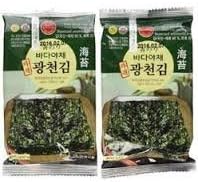 Premium Roasted Seaweed Snack(green Laver) 5g - Pack of 20