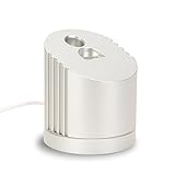 Ostart Apple Pencil Charger Stand Station Dock with Built-in 5FT Charging Cable, Apple Pen Holder with Full Metal Design for iPad, Silver